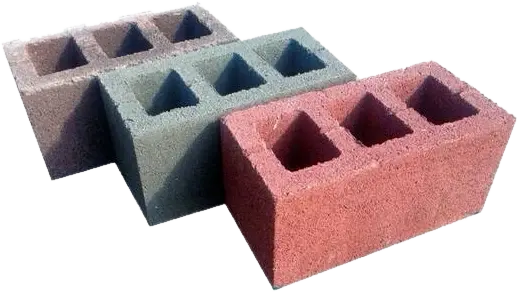 Hollow concrete blocks